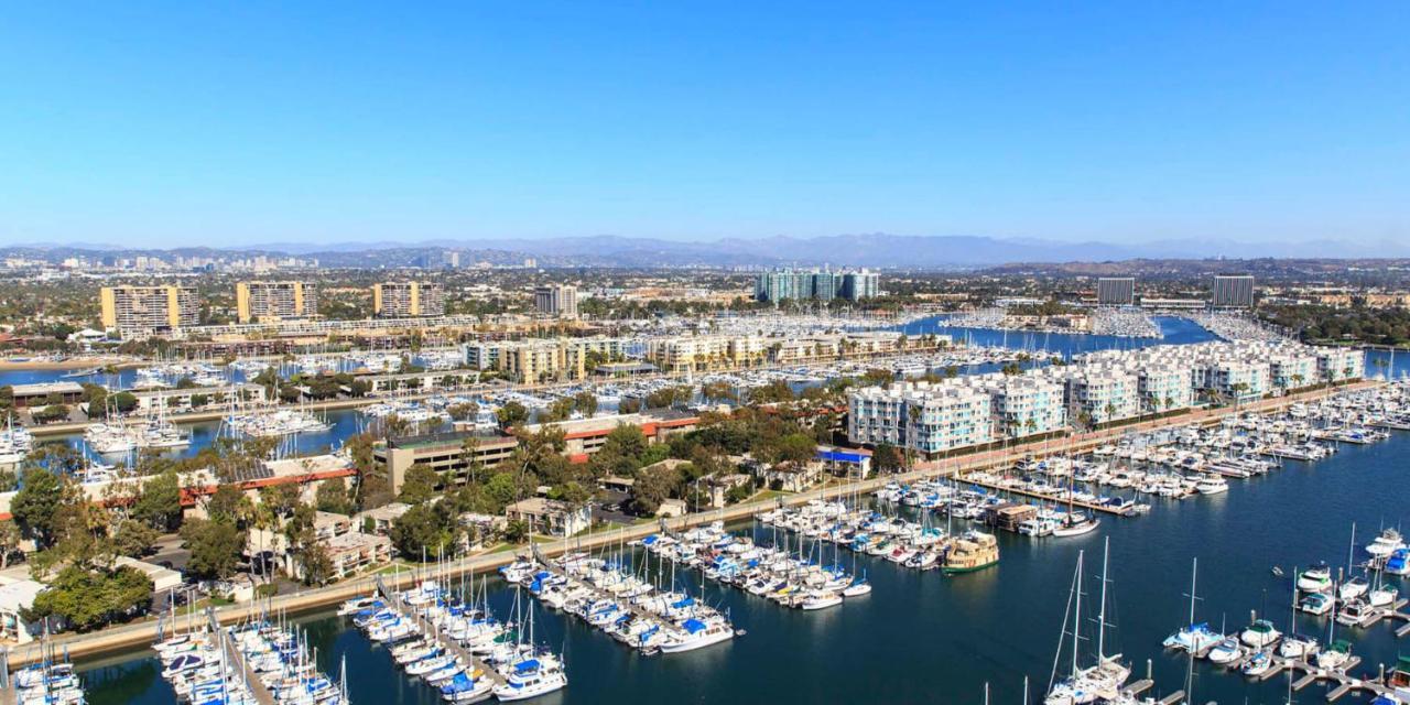 Water Front Marina View 2 Bed 2 Bath/ Venice Beach/ Pkg+Pool+Gym Los Angeles Exterior photo